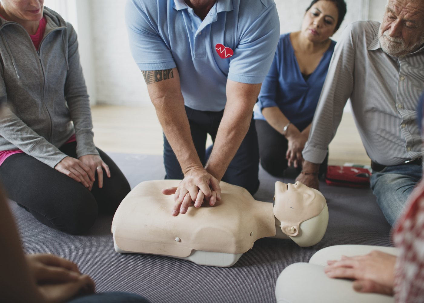 ERC-accredited Advanced Life Support curriculum training session